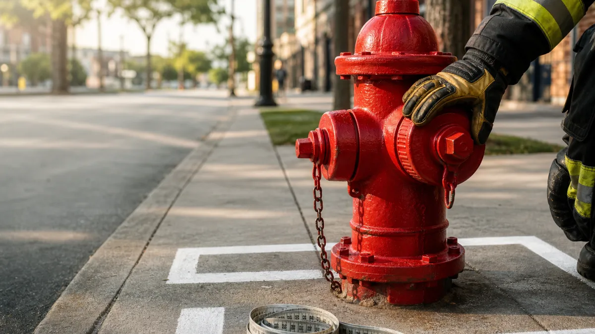 Position bouche d'incendie : les règles et distances en 2026