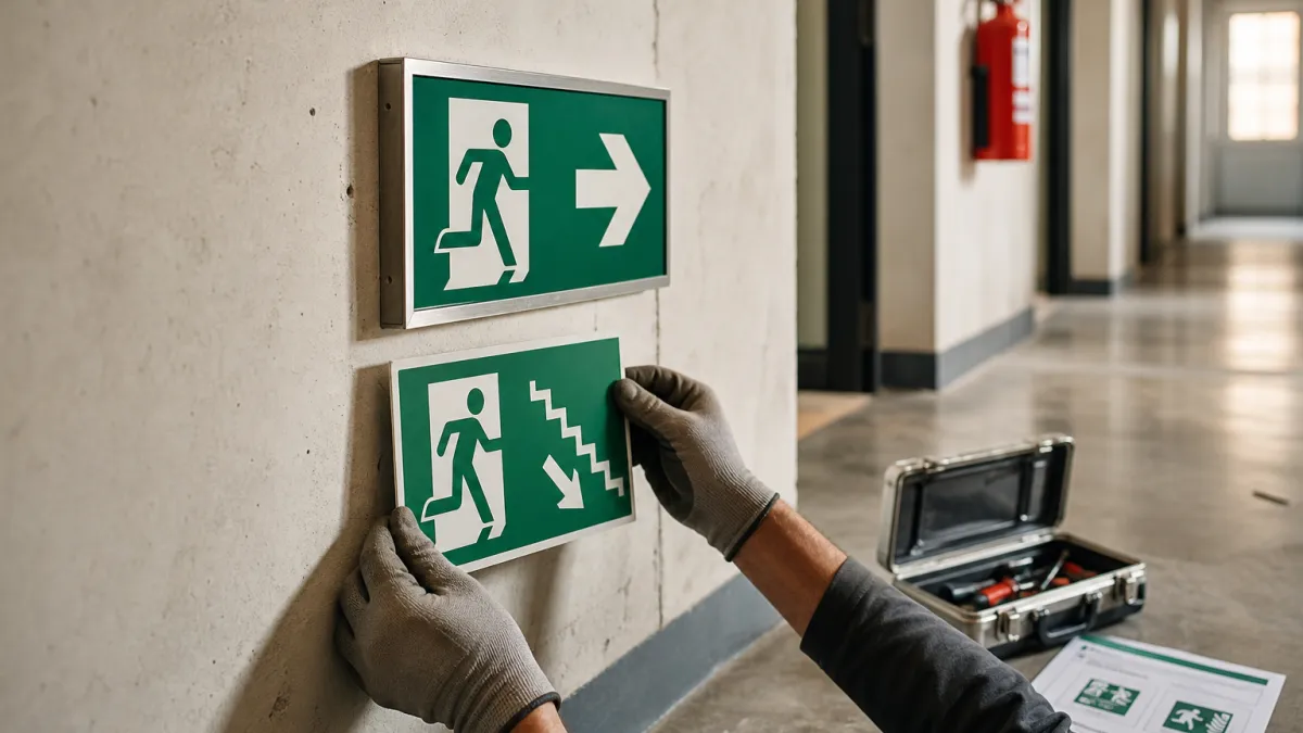 Panneau incendie : normes ISO 7010 et conseils d'installation