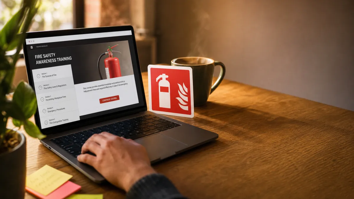 Formation incendie e-learning : conformité et prix 2026