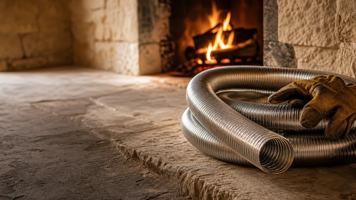 Tubage inox pour feu de cheminée : sécurisez votre conduit